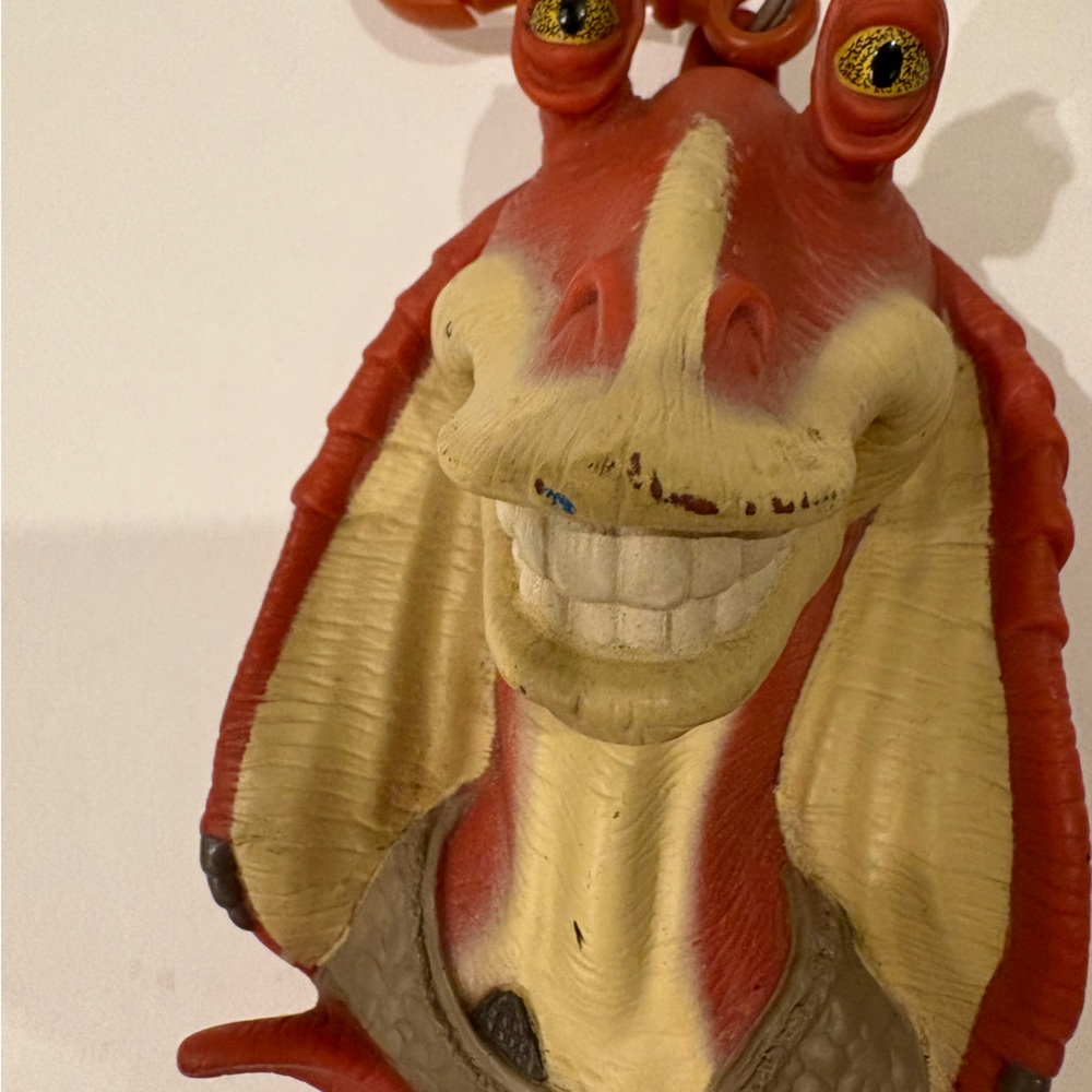 Jar Jar Binks Star Wars Toy lot of 4 - Picture 12 of 16
